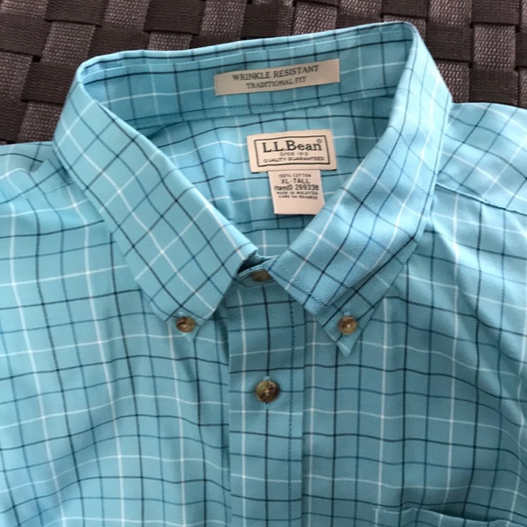 Men’s long sleeve l.l bean woven - Picture 2 of 2